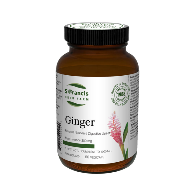 St. Francis - Ginger Capsules | 60 Capsules
