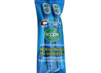 Crest - Scope Mini brosse désodorisante | Paquet de 2
