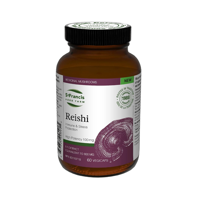 St. Francis - Reishi Capsules | 60 Capsules