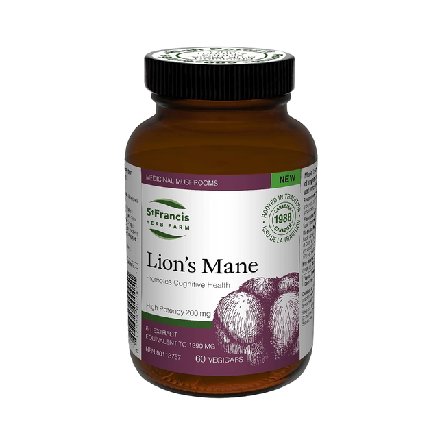 St. Francis - Lion's Mane Capsules | 60 Capsules