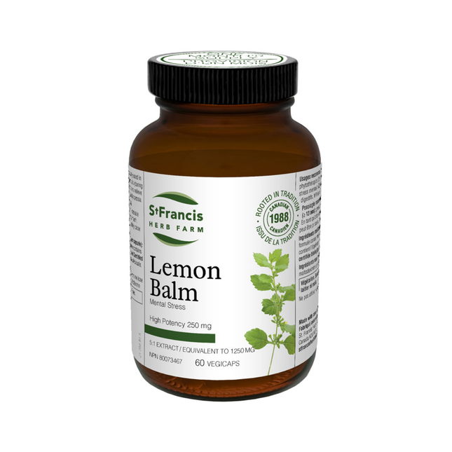 St. Francis - Lemon Balm Capsules | 60 Capsules