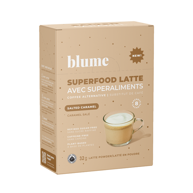 Blume - Superfood Latte, Salted Caramel | 8 Packets