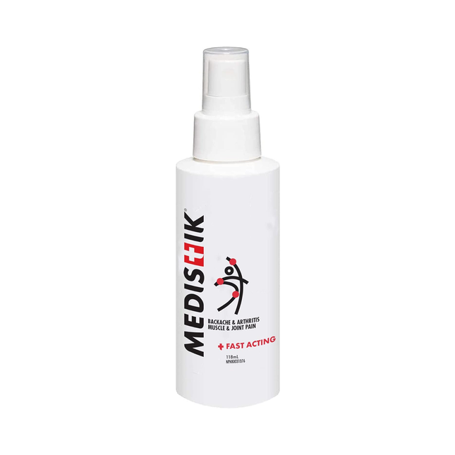 MEDISTIK - Pain Relief Spray, Natural Cold | 118 mL
