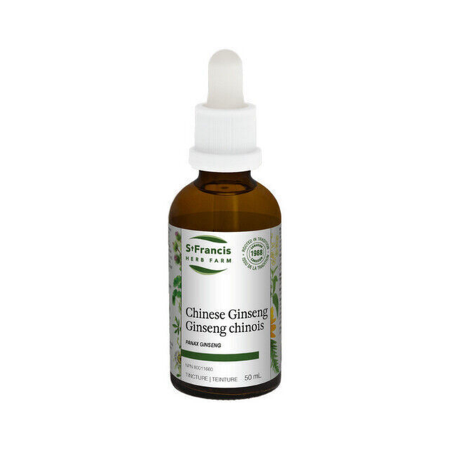 Teinture de ginseng chinois Saint-François | 50 ml