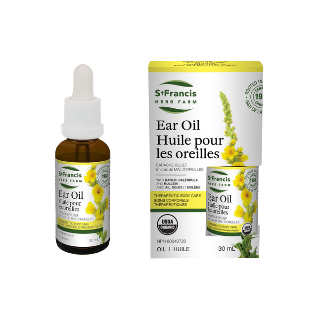 St Francis Ear Oil - Ear Ache Relief