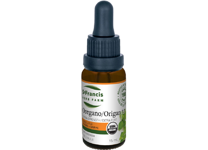 Huile d'origan extra forte 1:1 de Saint-François | 15 ml