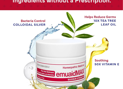EmuaidMAX - Homeopathic Topical Ointment | 59 mL