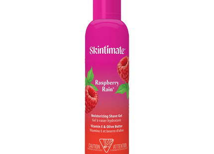 Schick - Gel de rasage hydratant Skintimate Raspberry Rain | 198 g