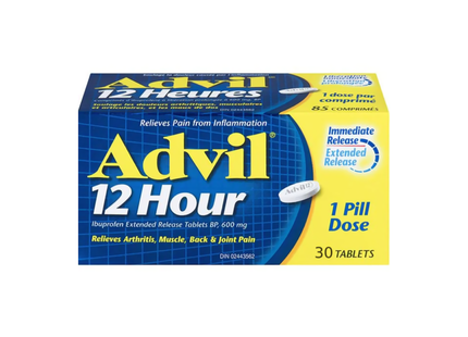Advil - 12 Hour Extended Release 600MG Tablets