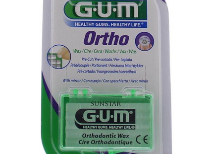 GUM - Ortho Wax + Vitamine E - Prédécoupé