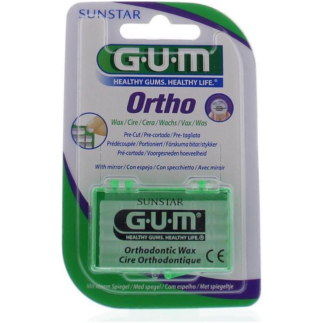 GUM - Ortho Wax + Vitamin E - Pre-Cut