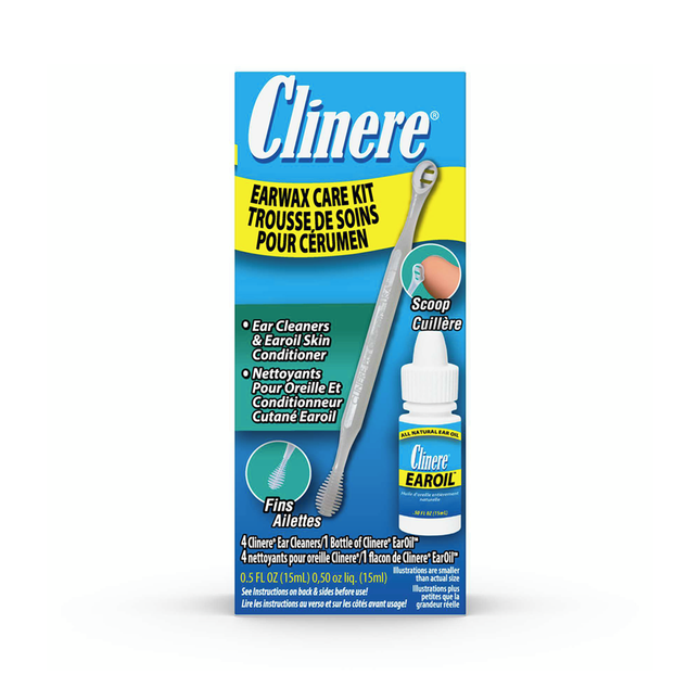 Clinere - Kit de soin pour cérumen