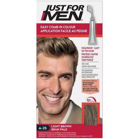 Juste pour les hommes Couleur facile à peigner | A-25 Brun Clair