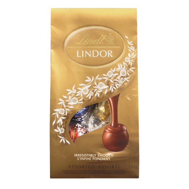 Lindt - Lindor Irresistibly Smooth Assorted Chocolate | 150 g