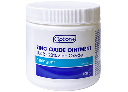 Pommade à l'oxyde de zinc Option+ | 100g