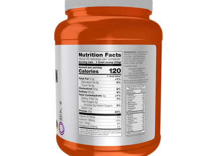 NOW - Whey Isolate Chocolate | 816 g