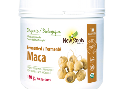 New Roots - Organic Fermented Maca Whole-Food Powder 100% Pure | 150 g
