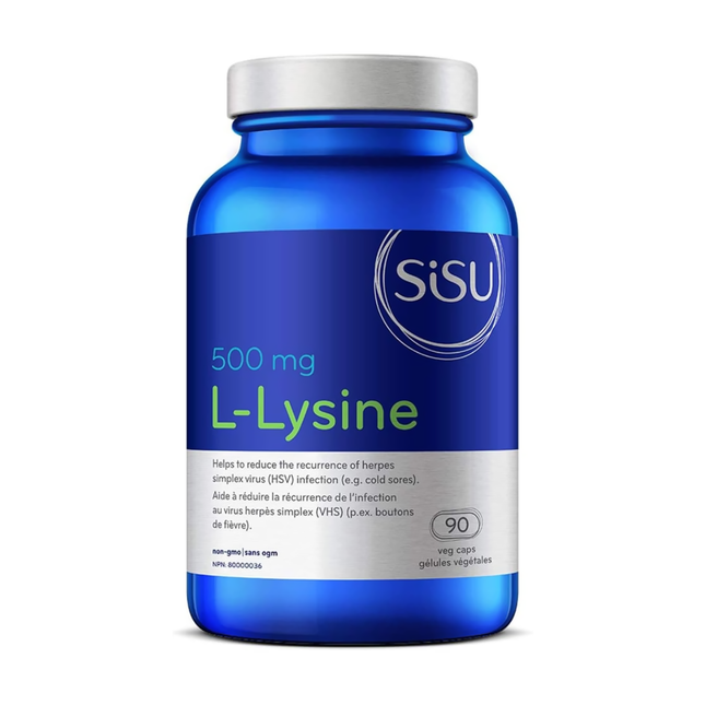 Sisu - L-Lysine | 90 Vegetarian Capsules*