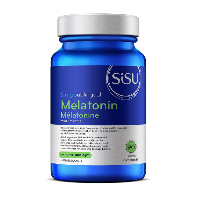 Sisu - Melatonin 5 mg | 90 Sublingual Tablets*