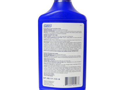 Option+ Milk of Magnesia Antacid Instructions