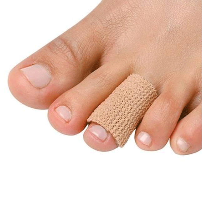 Option+ Gel And Fabric Toe Tubes, Small | 3 Units