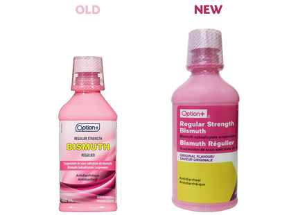 Option+ Bismuth de force régulière - Saveur originale | 480 ml