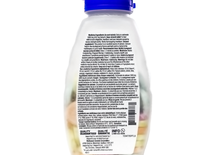 Option+ Antiacide Calcium Fruits assortis, Ultra Fort | 72 Comprimés à Croquer