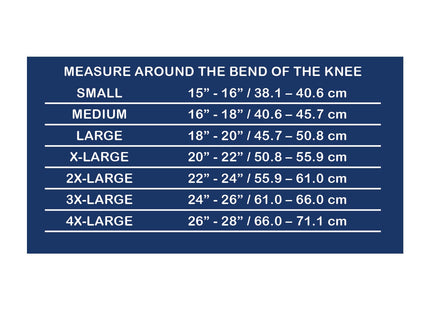 OTC - Neoprene Sports Knee Sleeve Black
