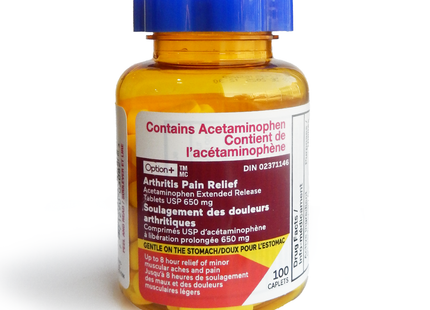 Option+ Arthritis 650 mg Extended Release | 100 Caplets