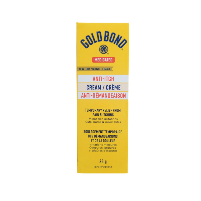 Gold Bond - Crème médicamenteuse anti-démangeaisons | 28g