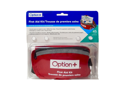 Trousse de premiers secours pour activités sportives Option+ | 45 articles