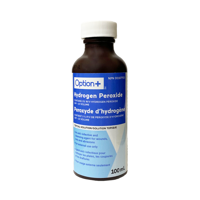 Option - Solution topique de peroxyde d'hydrogène | 100 ml