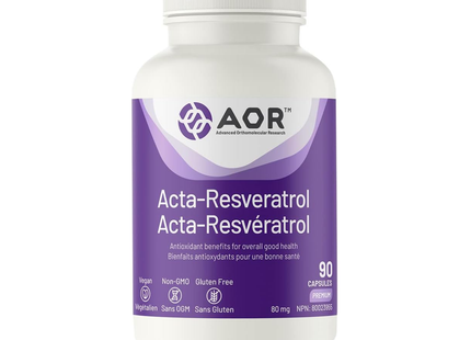AOR - Acta-Resveratrol | 90 Capsules