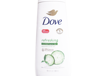 Dove - Gel douche rafraîchissant - Concombre et thé vert | 325 ml