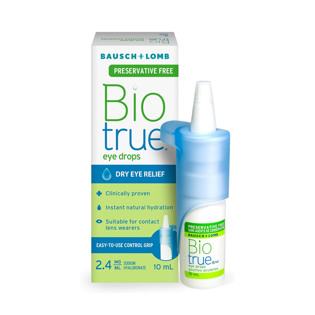 Bausch+Lomb - Bio True Soulagement de la sécheresse oculaire | 10 ml