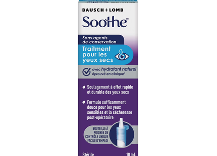 Bausch + Lomb - Soothe Dry Eye Therapy Preservative Free | 10 mL