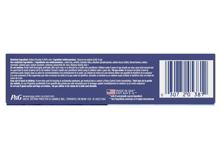 Crest - Dentifrice avancé 3D White - Arctic Fresh | 70 ml