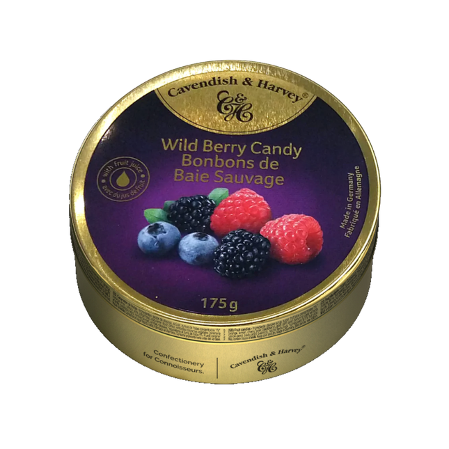 Cavendish & Harvey - Wild Berry Candy - With Fruit Juice | 175 g