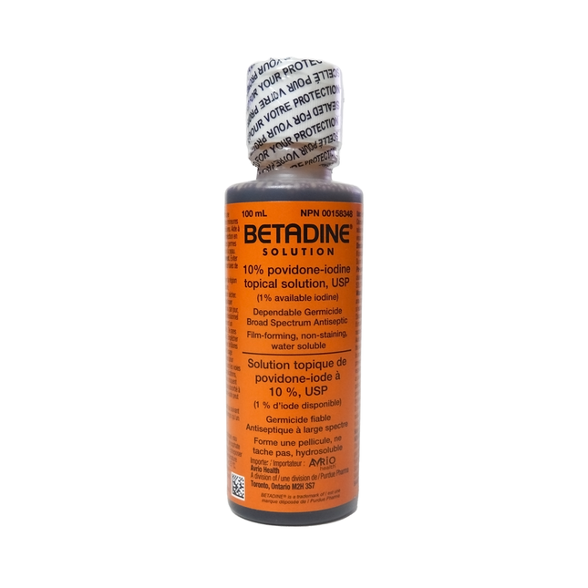 Betadine - Solution Solution topique de povidone-iode à 10 % | 100 ml