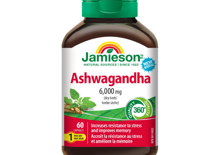 Jamieson - Ashwagandha | 60 gélules