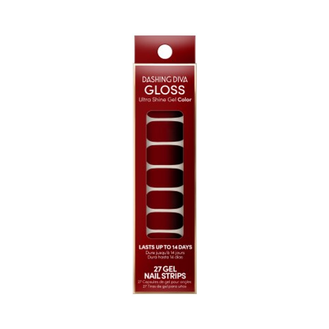 Dashing Diva - Gloss Ultra Shine Gel Color, Blood Lust GSC38 | 27 Gel Nail Strips