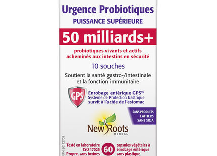 New Roots - Probiotics Urgency Extra Potency | 60 Capsules