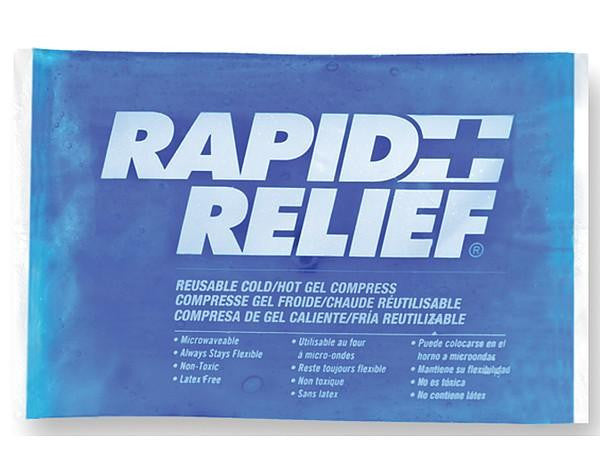 Compresse de gel froid/chaud réutilisable à soulagement rapide