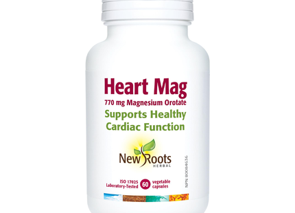 New Roots - Heart Mag 770 mg Orotate de magnésium | 60 Gélules Végétales*