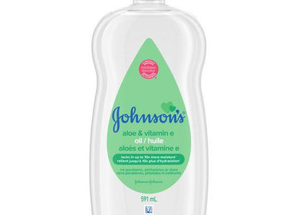 Huile pour bébé Johnson's - Aloe Vera | 591 ml