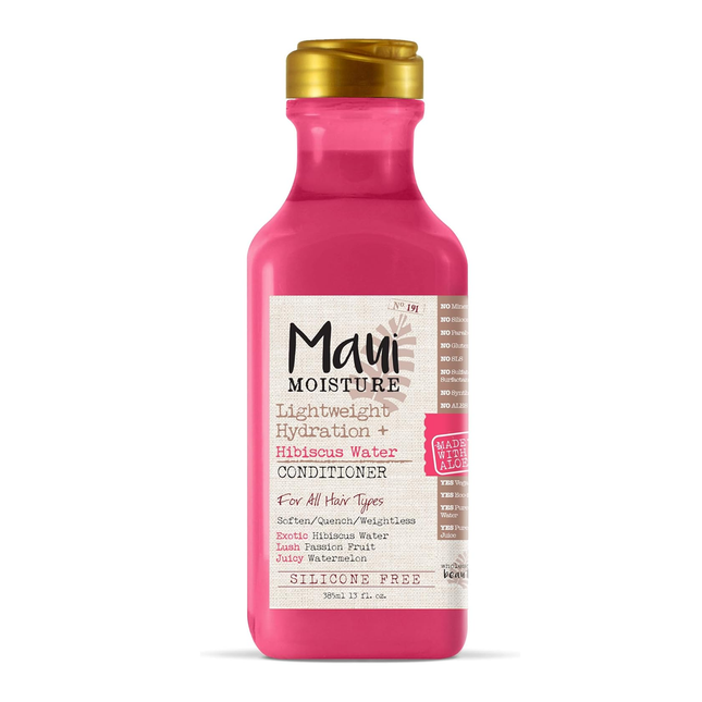 Maui Moisture - Après-shampoing hydratant léger + eau d'hibiscus | 385 ml