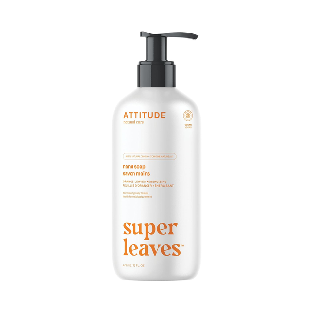 Attitude - Hand Soap Super Leaves, Orange Leaves | 473 mL