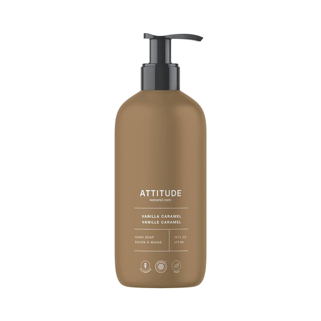Attitude - Liquid Hand Soap, Vanilla Caramel | 473 mL