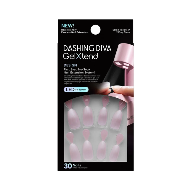 Dashing Diva - GelXtend Design, Graceful Girl GX13 | 30 Nails