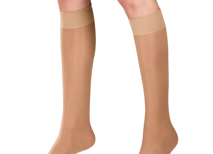 TRUFORM - Ladies' Sheer Lites Knee High, Closed Toe | 15-20 mmhg